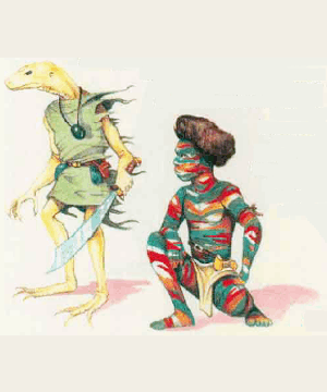 Lizard Kin (Mystara), Chameleon Man and Sis�thik